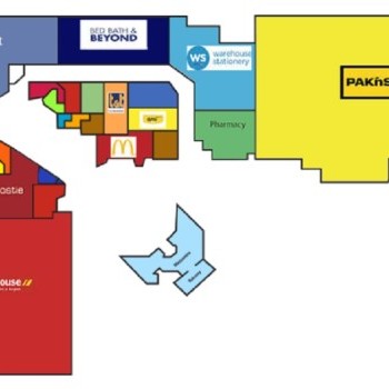 Plan of Goldfields Shopping Centre