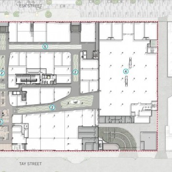 Plan of Invercargill Central Mall