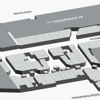 Plan of Pakuranga Plaza