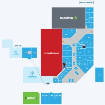 Plan of Papamoa Plaza