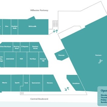 Plan of Silverdale Mall