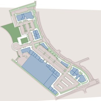 Plan of Takanini Town Centre